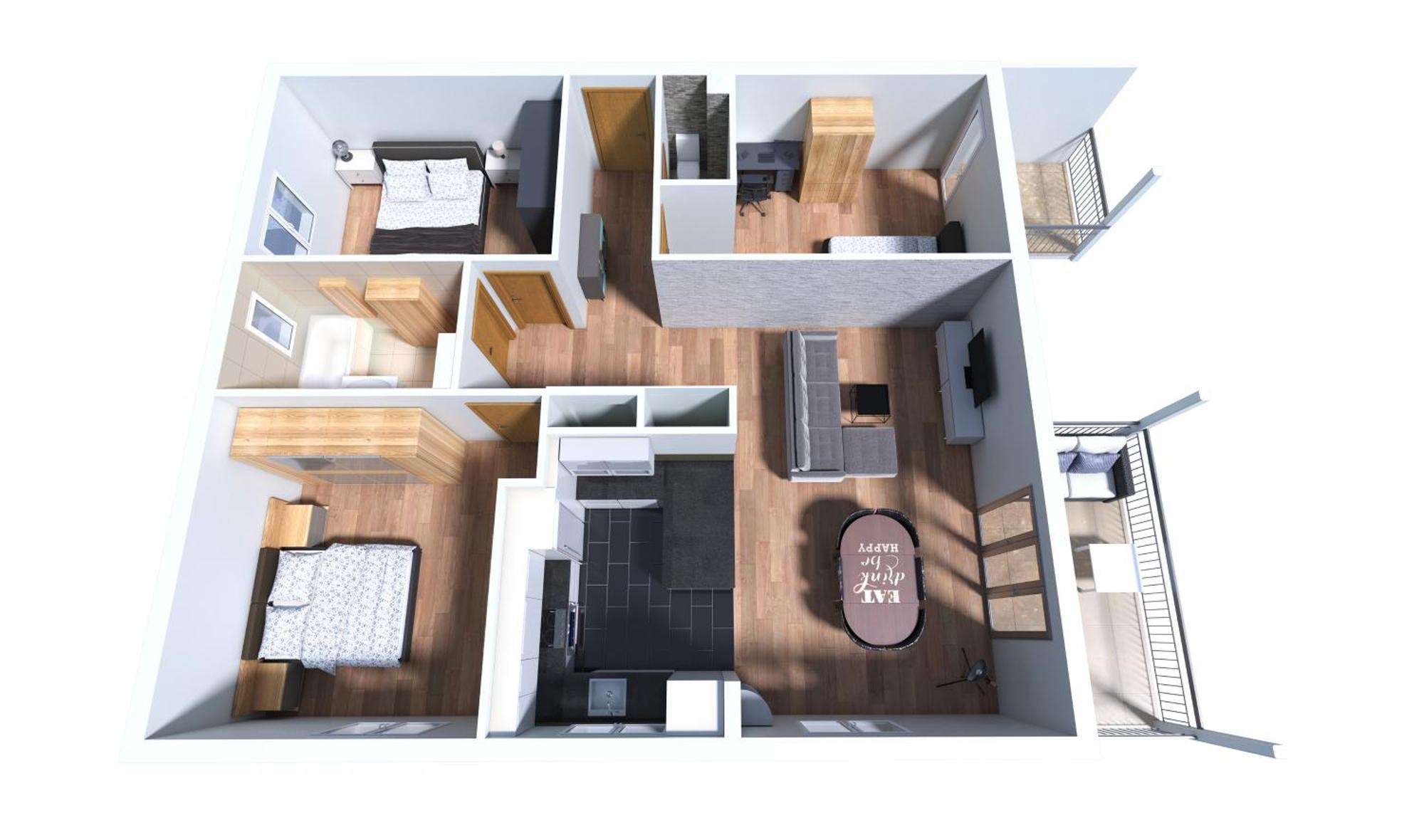 Gruyere Alpes Appartement 3 Chambres Bbq Parking Neirivue 外观 照片