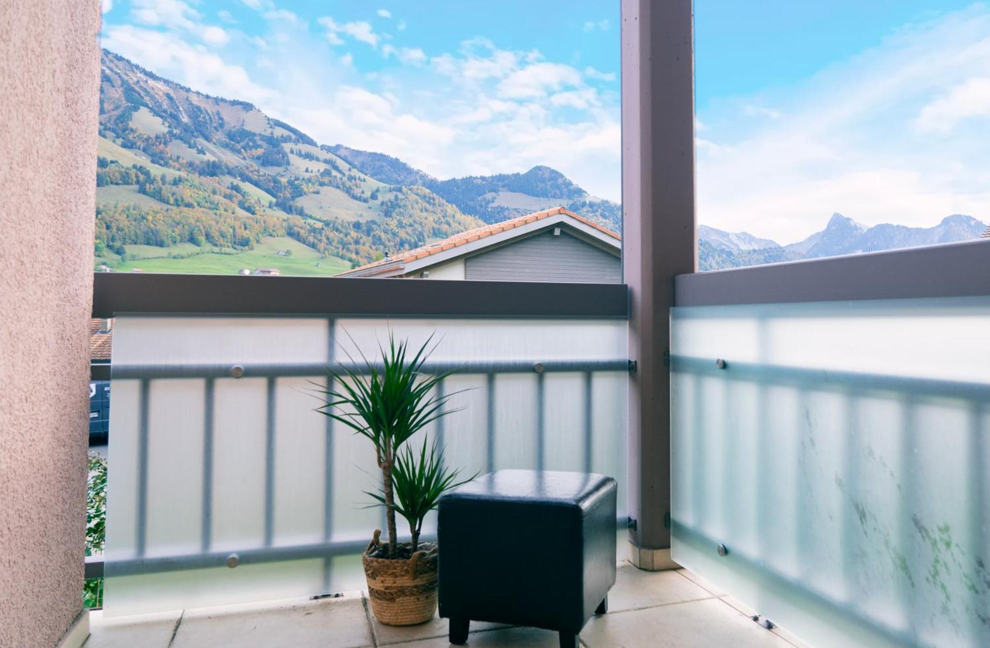 Gruyere Alpes Appartement 3 Chambres Bbq Parking Neirivue 外观 照片